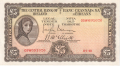 Ireland, Republic Of 2 5 Pounds, Prefix 47W, 22.12.1950